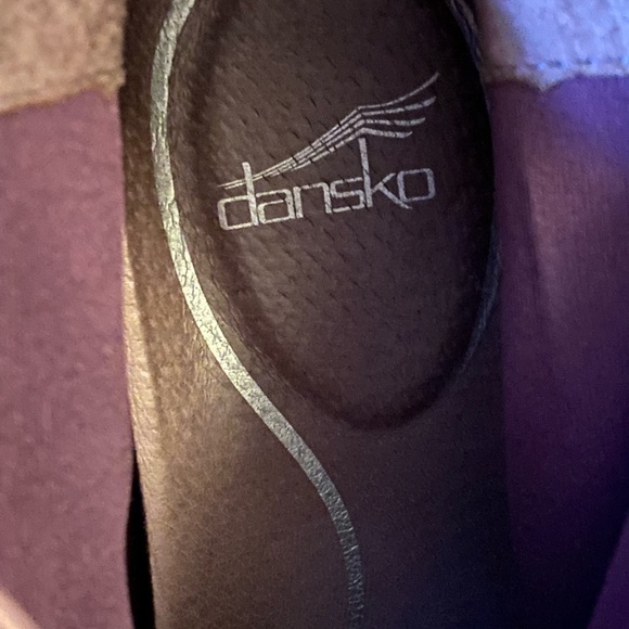 Metallic Dansko zip up ankle booties - Picture 6 of 6